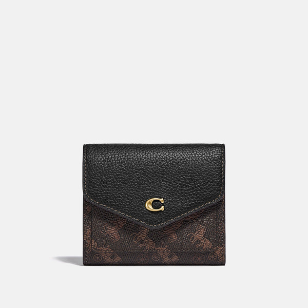 Wyn Small Wallet With Horse And Carriage Print