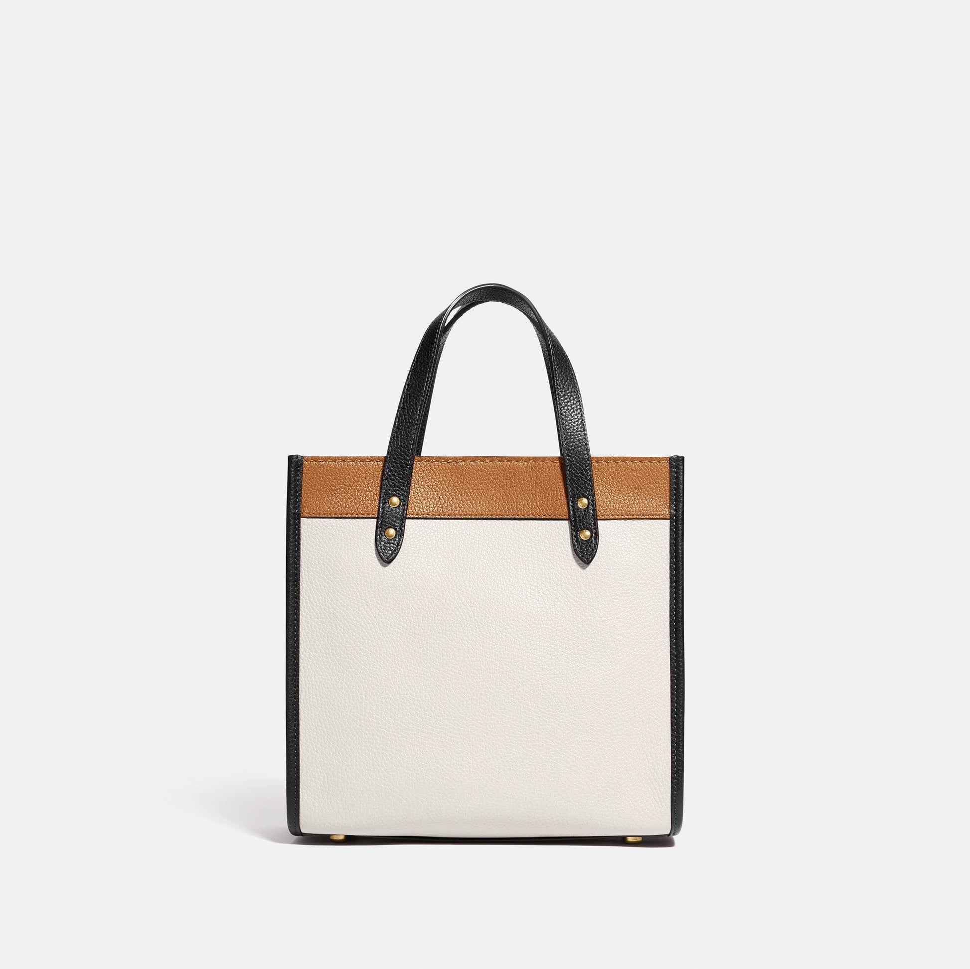 C3461-Field Tote 22 In Colorblock With Coach Badge-B4/Chalk Multi