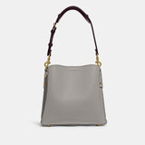 C3766-Willow Bucket Bag In Colorblock-B4/Dove Grey Multi
