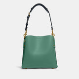 C3766-Willow Bucket Bag In Colorblock-B4/Bright Green Multi