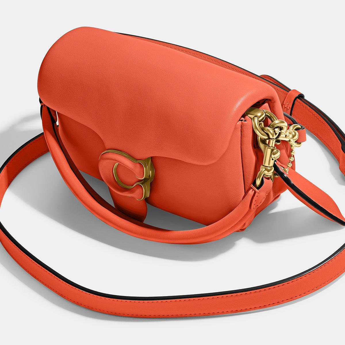 C3880-Pillow Tabby Shoulder Bag 18-B4/Sun Orange