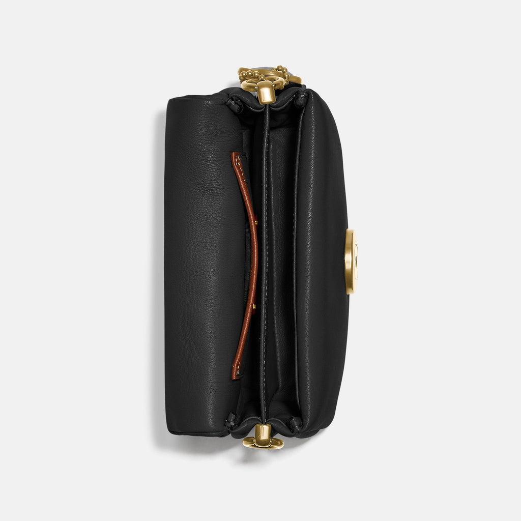 C3880-Pillow Tabby Shoulder Bag 18-B4/Black