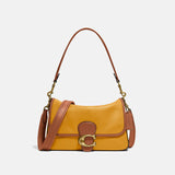 COACH-Soft Tabby Shoulder Bag In Colorblock-C5261-Red