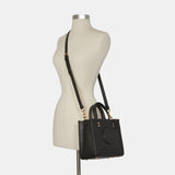 C5268-Dempsey Tote 22 With Coach Patch-IM/Black