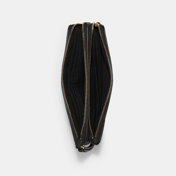 Double Zip Wallet In Signature Canvas