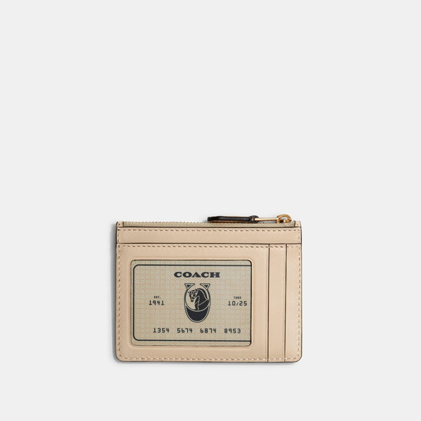 Boxed Mini Skinny Id Case In Signature Textile Jacquard