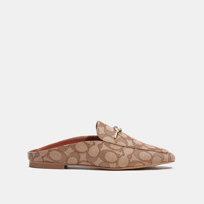 C5771-Sienna Slide-Khaki/Saddle