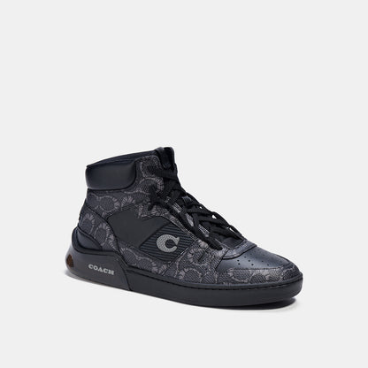 COACH-Coach X Michael B. Jordan Citysole High Top Sneaker In Mummified Signature Canvas-C6731