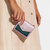 Wyn Small Wallet In Colorblock - COACH Saudi Arabia Official Site
