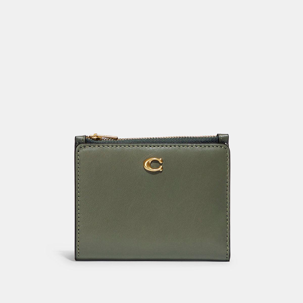 coach-Ltr Bfld Wlt-C8435-B4/Army Green