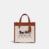 Field Tote 22 With Horse And Carriage Print And Carriage Badge - COACH Saudi Arabia Official Site