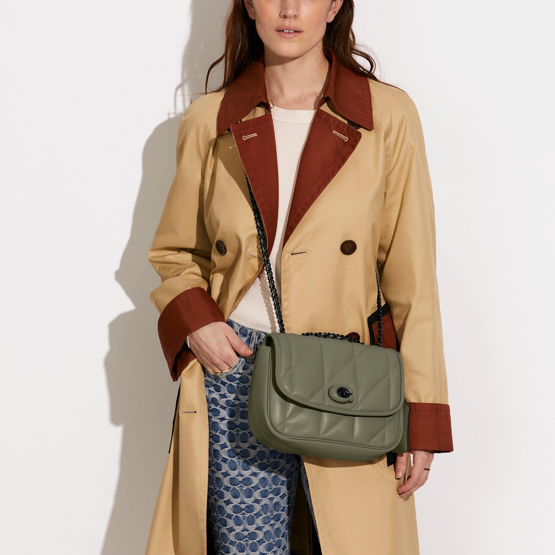 Pillow Madison Shoulder Bag With Quilting - COACH Saudi Arabia Official Site