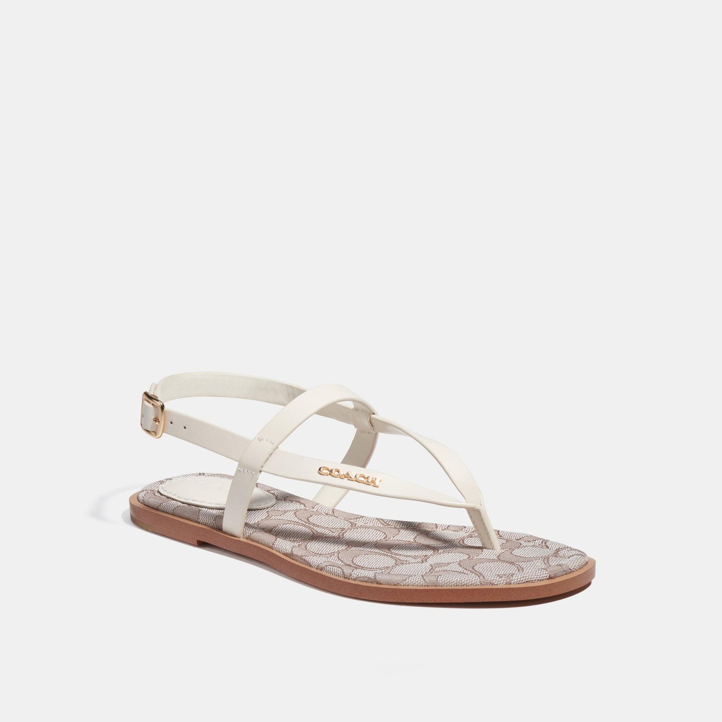 coach-JOSIE LEATHER SANDAL-C8923-Black