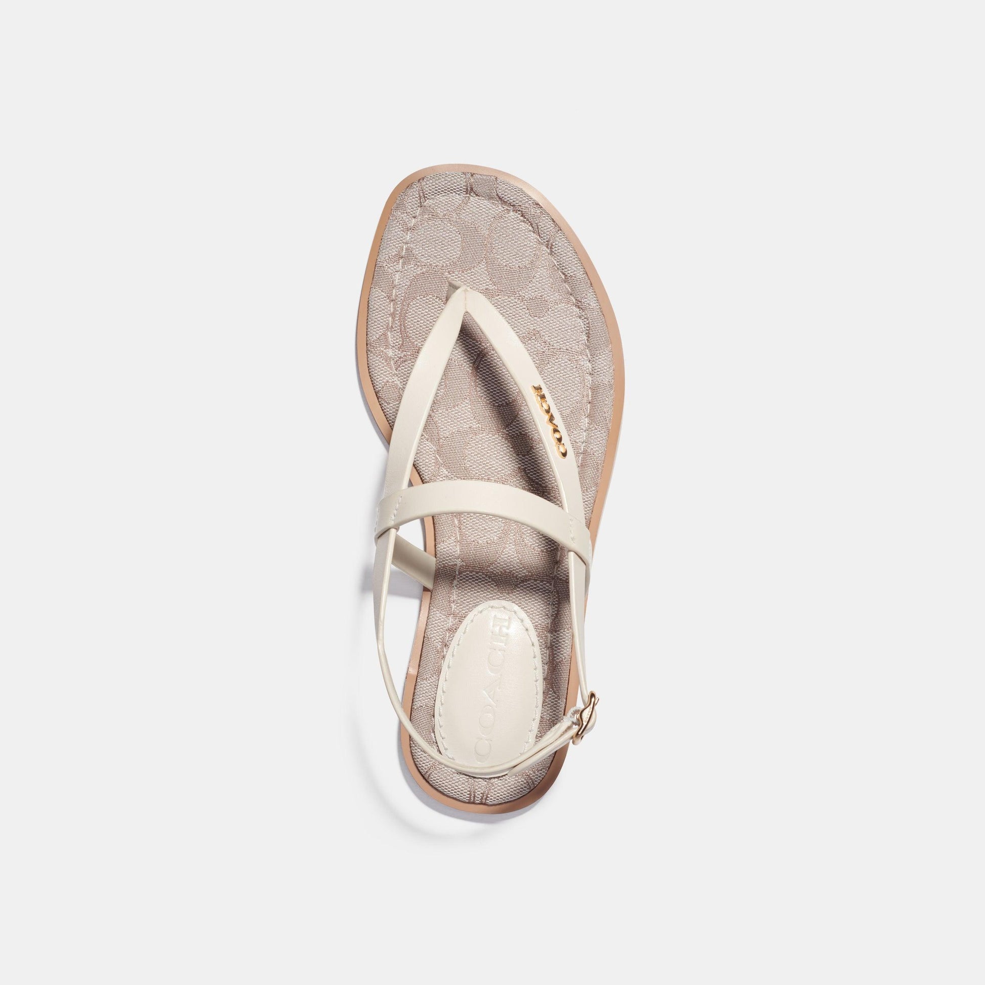 coach-JOSIE LEATHER SANDAL-C8923-Black