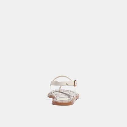 coach-JOSIE LEATHER SANDAL-C8923-Black