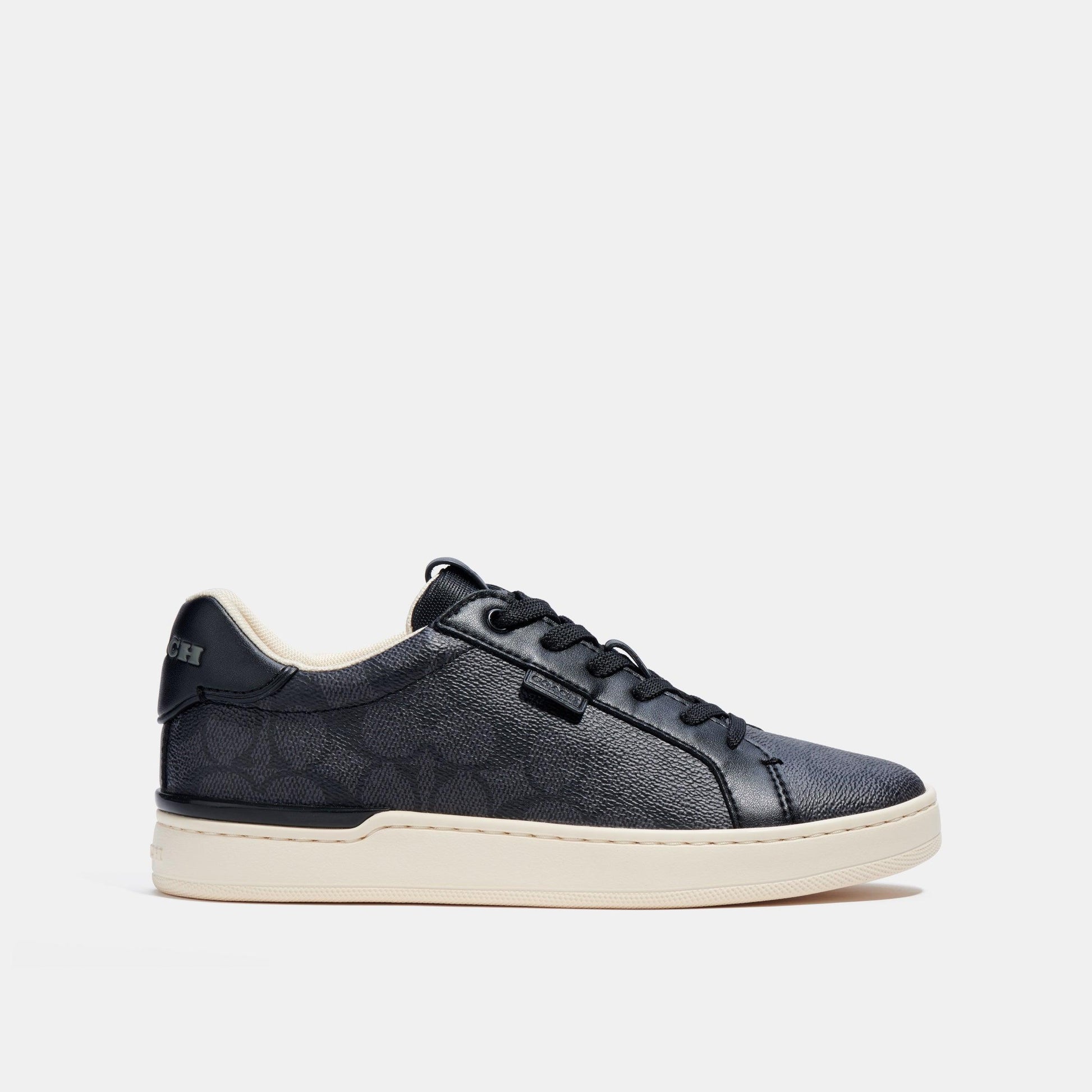 Lowline Low Top Sneaker-C9045-Charcoal/Black