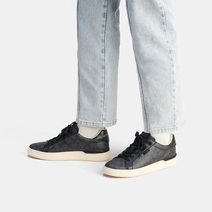 Lowline Low Top Sneaker-C9045-Charcoal/Black