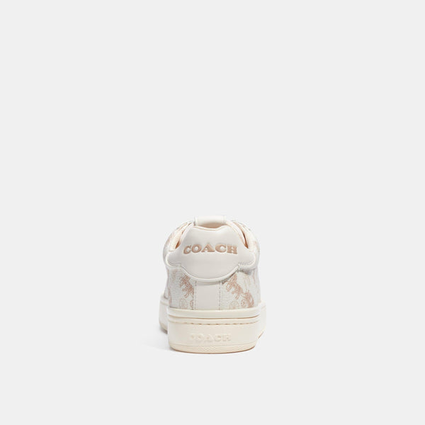 Lowline Low Top Sneaker With Horse And Carriage Print