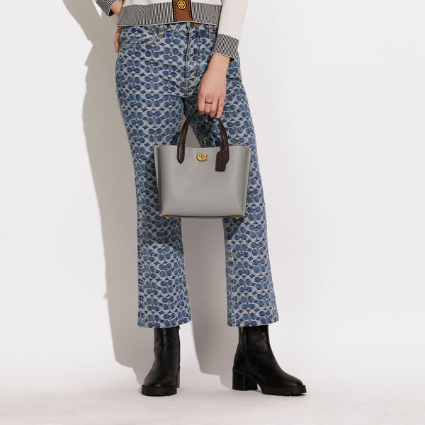 Willow Tote 24 In Colorblock With Signature Canvas Interior