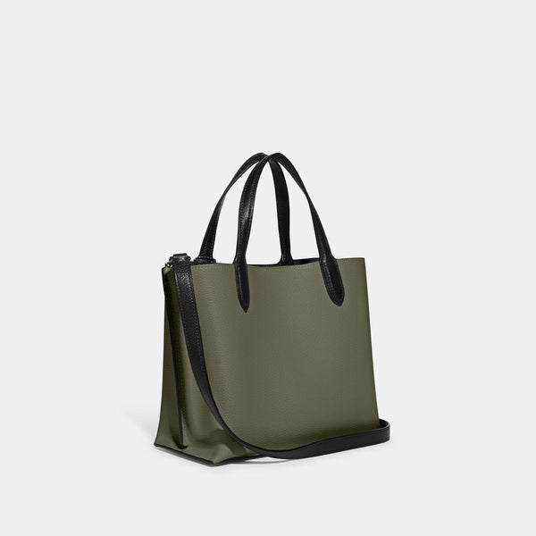 Willow Tote 24 In Colorblock With Signature Canvas Interior