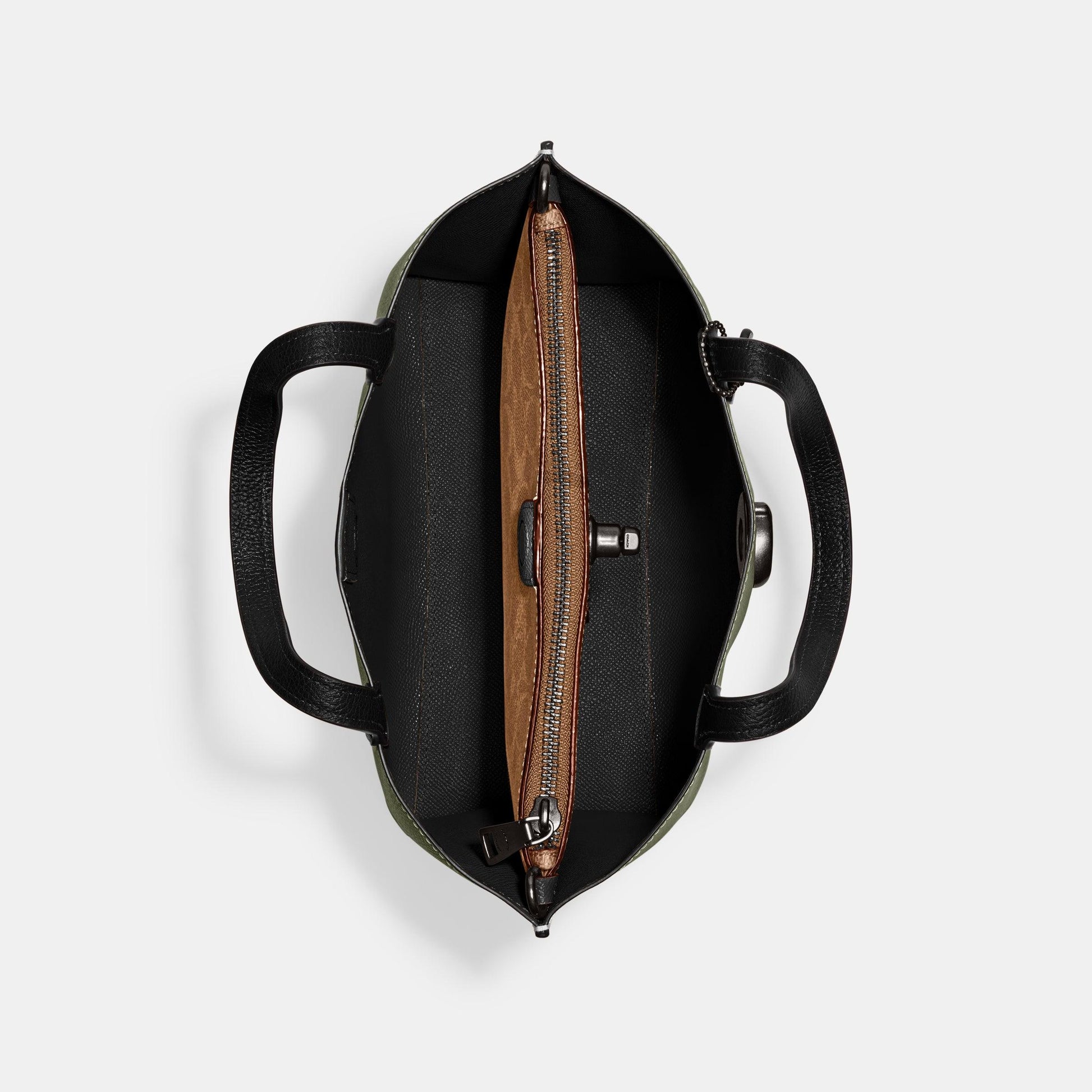 Willow Tote 24 In Colorblock With Signature Canvas Interior - COACH Saudi Arabia Official Site