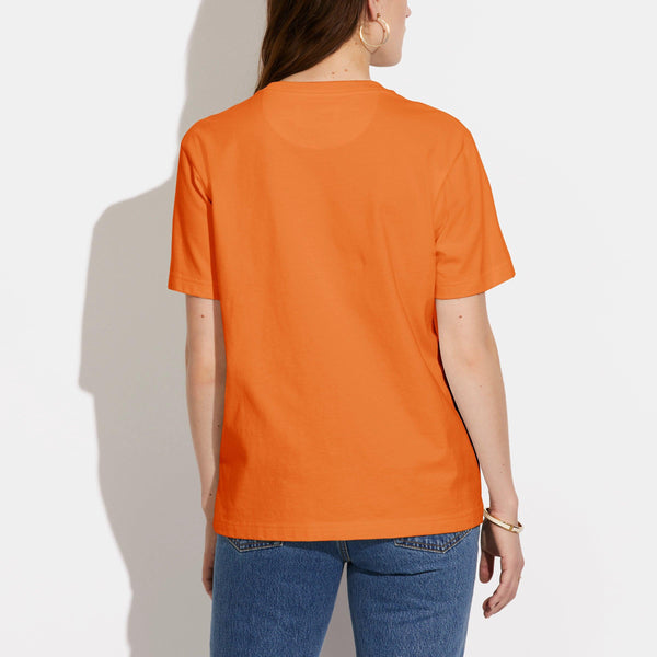 Horse And Carriage T-Shirt In Organic Cotton