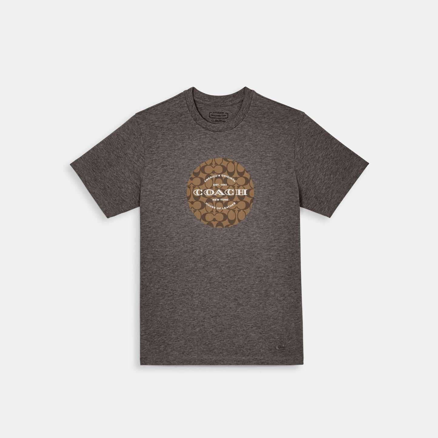 C9140-Signature T-Shirt-Heather Grey