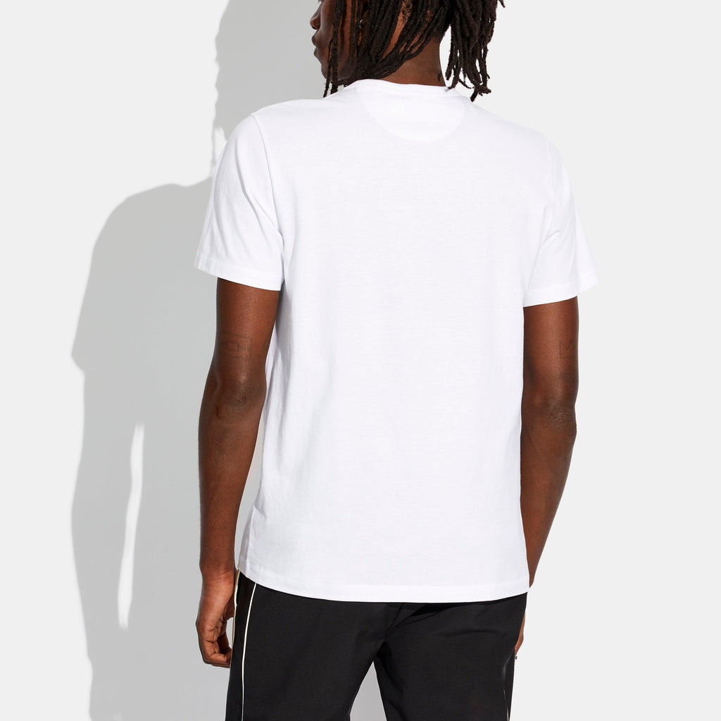 C9148-Essential Pocket T-Shirt In Organic Cotton-White.