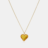 Heart Chain Necklace - COACH Saudi Arabia Official Site