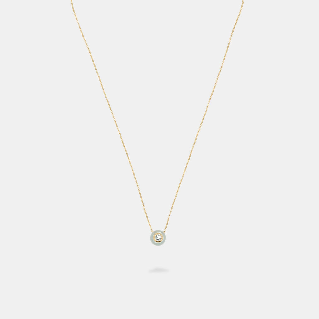 Semiprecious Crystal Necklace
