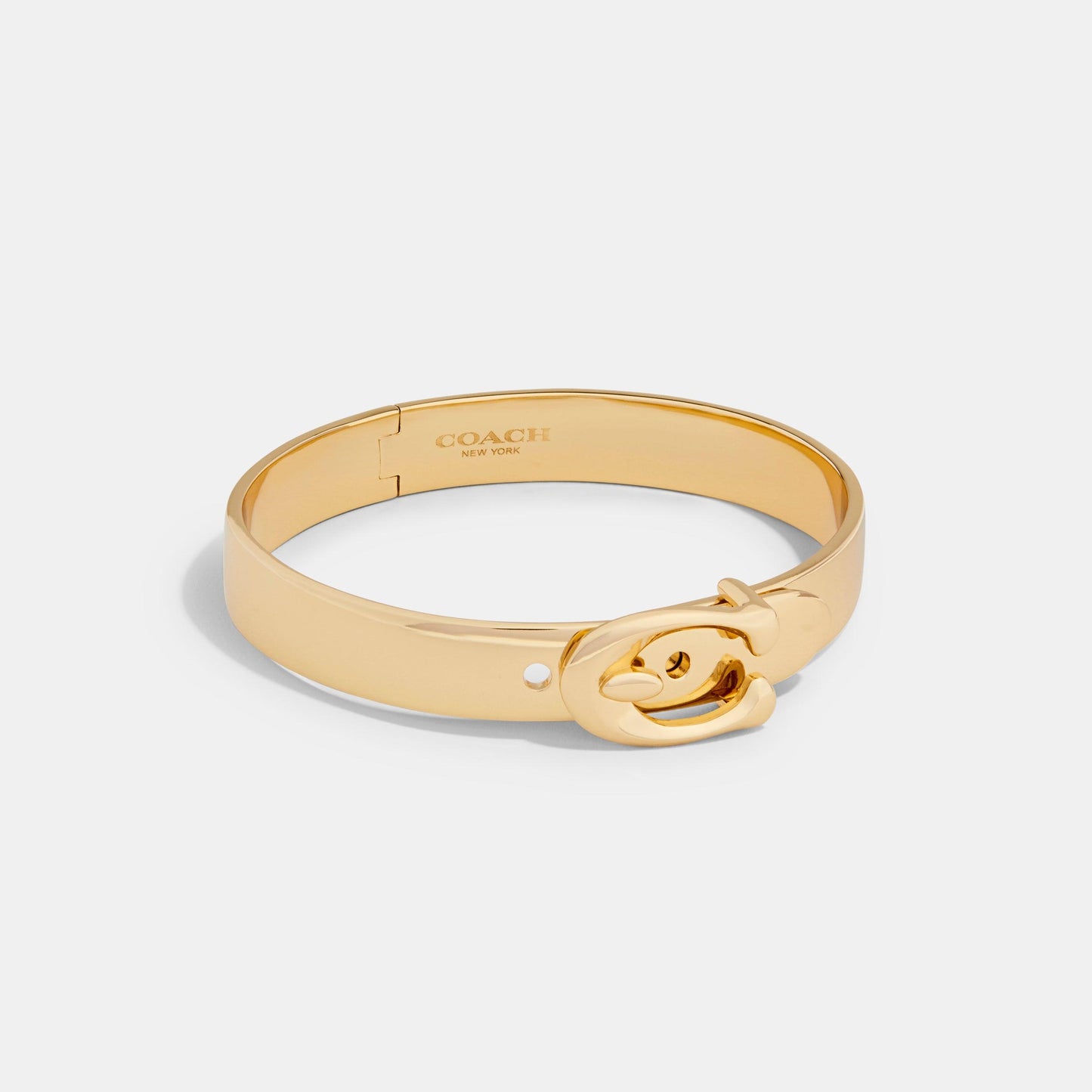 Signature Buckle Bangle - COACH Saudi Arabia Official Site