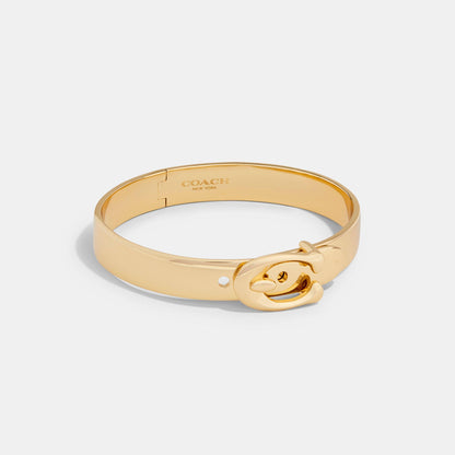 Signature Buckle Bangle - COACH Saudi Arabia Official Site
