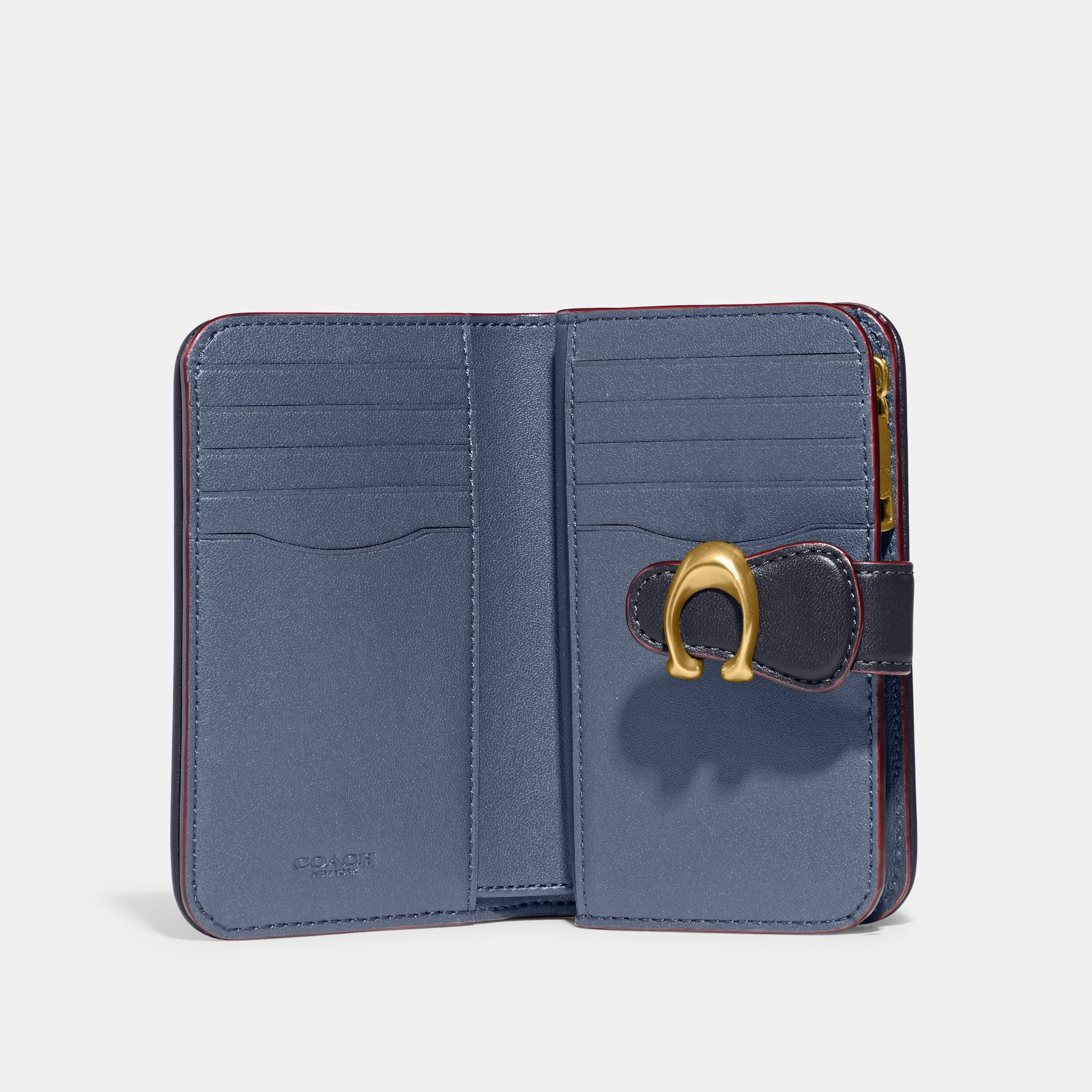 Tabby Medium Wallet In Signature Denim