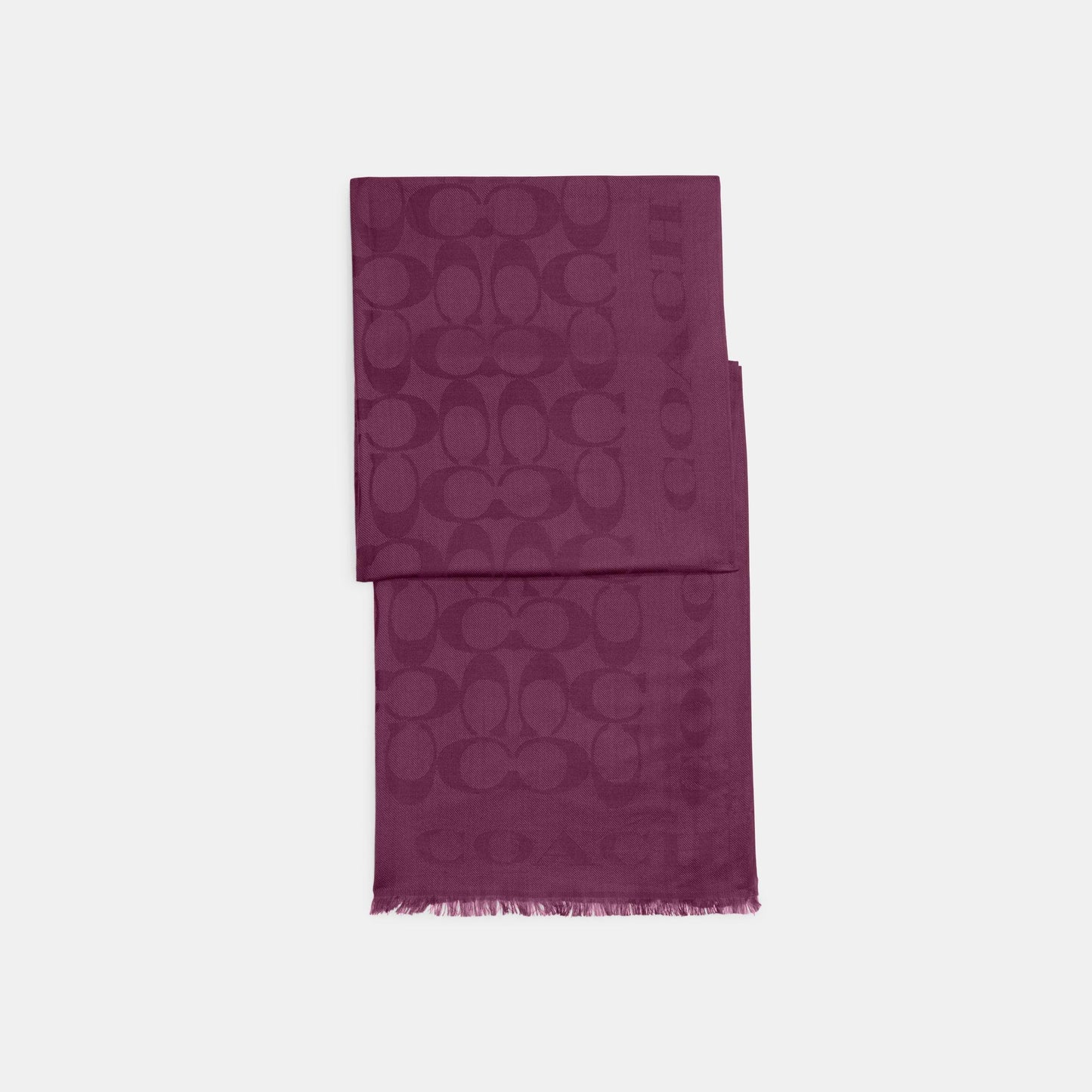 CB690-Signature Stole-Deep Berry