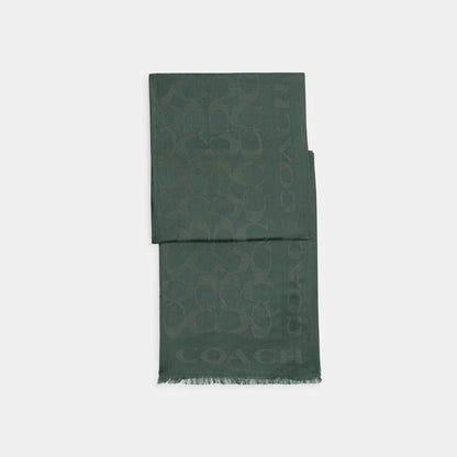 CB690-Signature Stole-Amazon Green