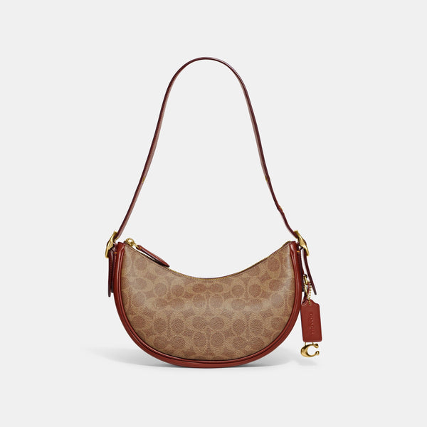 Luna Shoulder Bag In Signature Canvas