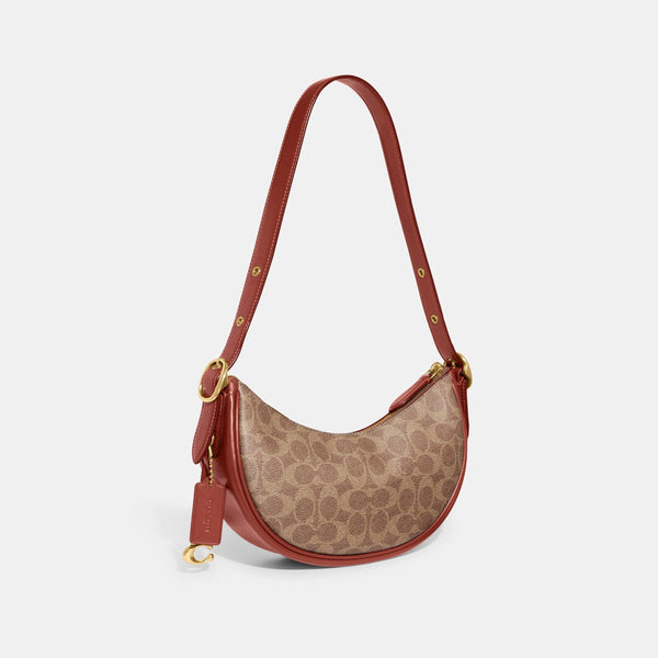 Luna Shoulder Bag In Signature Canvas