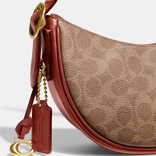 Luna Shoulder Bag In Signature Canvas