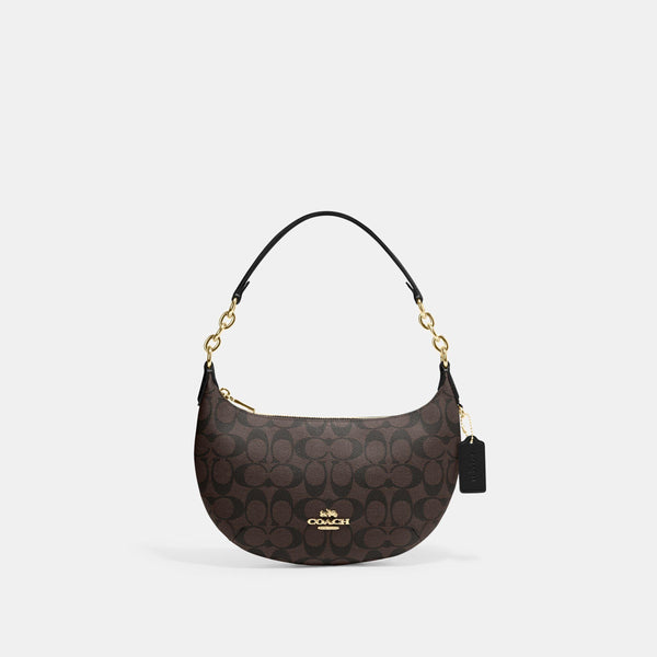 حقيبة "بايتون هوبو Payton Hobo" من القماش بنقشة ماركة كوتش