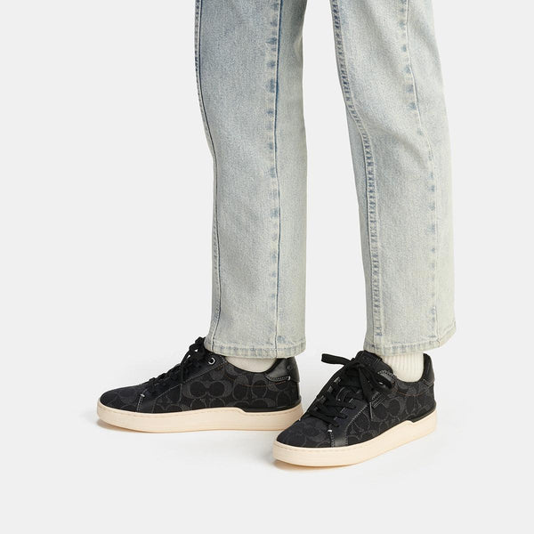 Lowline Low Top Sneaker In Signature Denim
