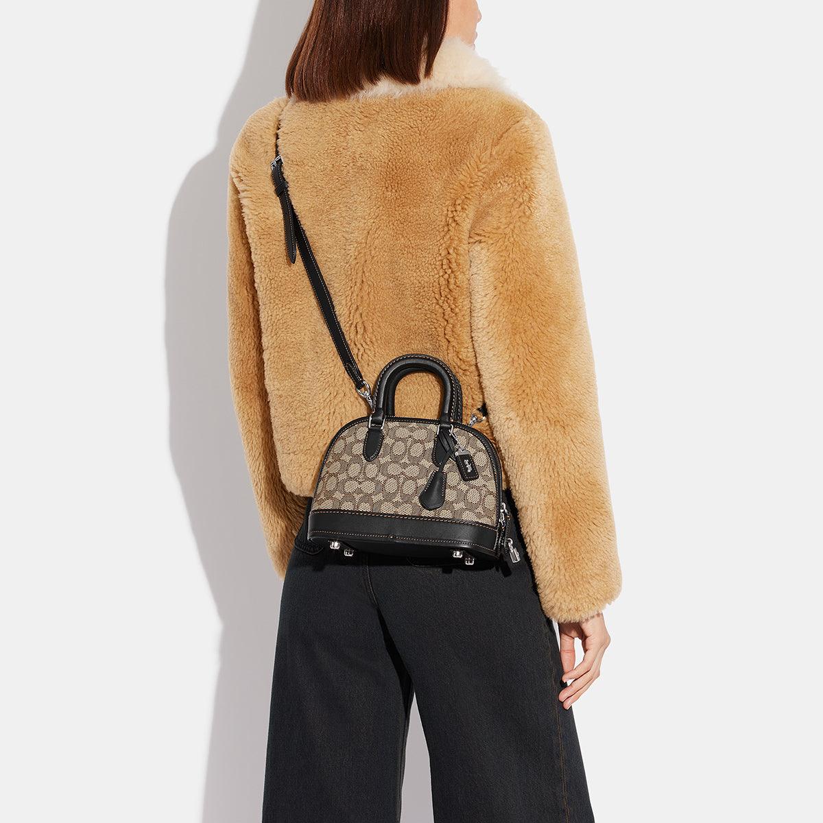 Revel Bag 24 In Signature Textile Jacquard-CF295-Lh/Cocoa Black