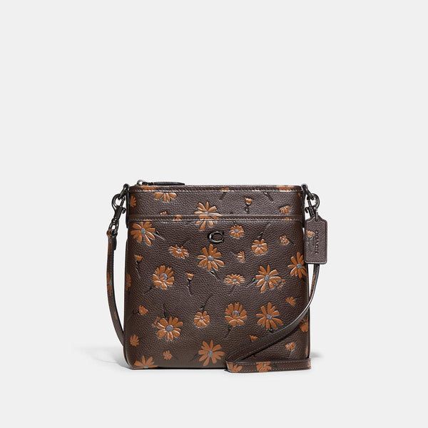 Kitt Messenger With Floral Print