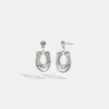 Faceted Crystal Signature Drop Earrings - COACH Saudi Arabia Official Site
