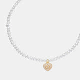 Signature Heart Pendant Pearl Choker Necklace - COACH Saudi Arabia Official Site