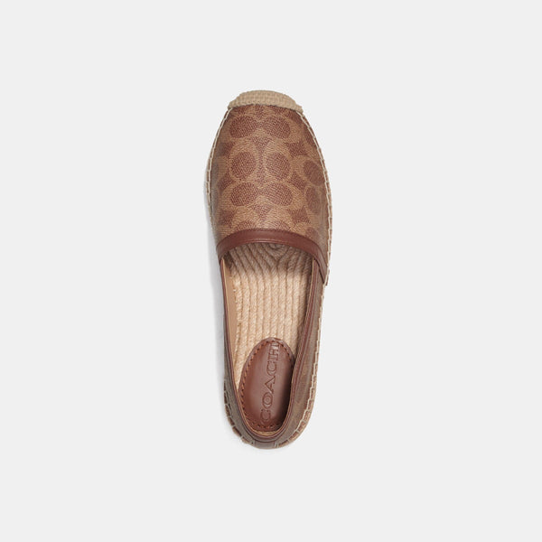 Collins Espadrille In Signature Canvas