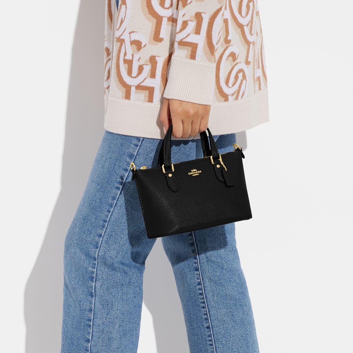 CH198-Mini Gallery Crossbody-Im/Black