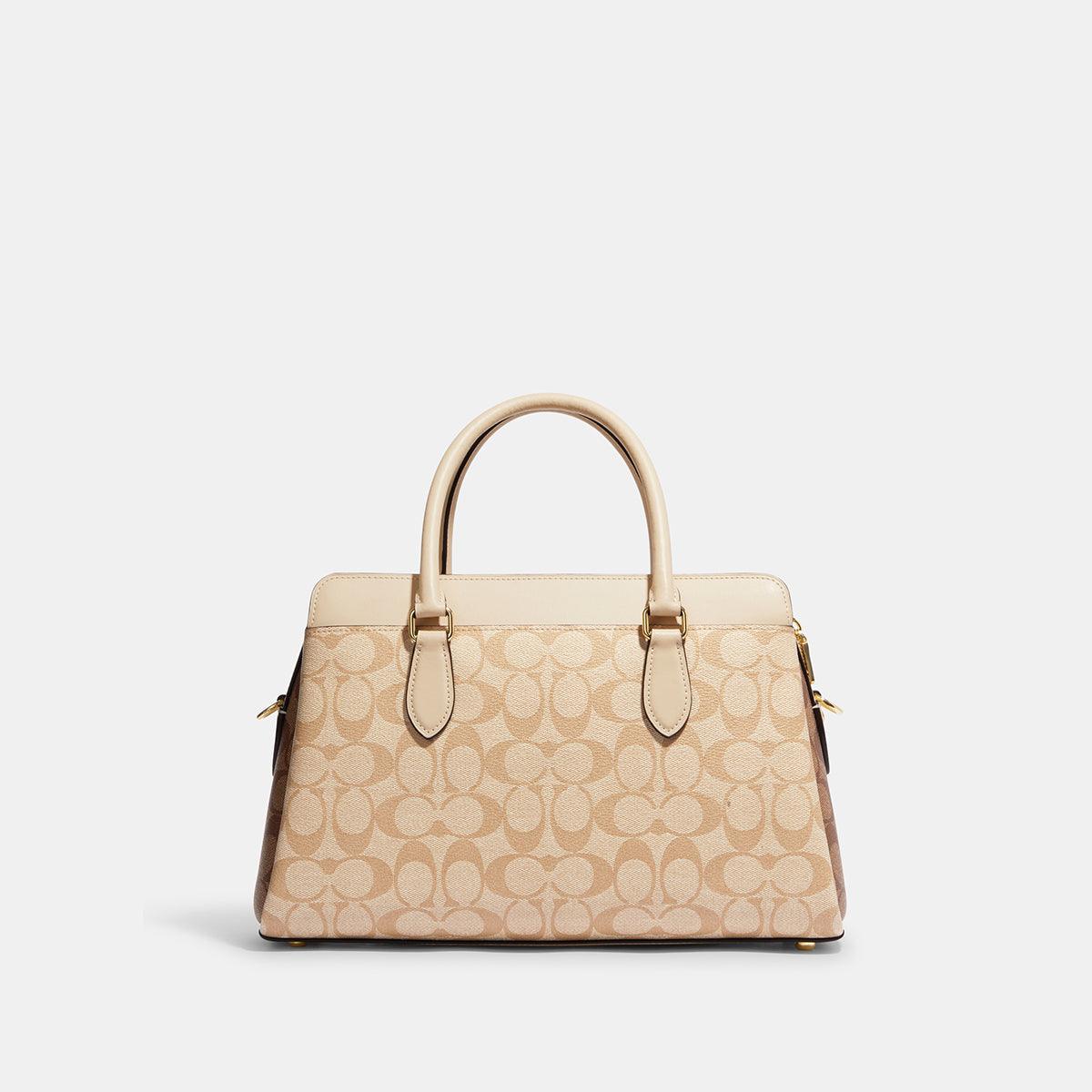 Darcie Carryall In Blocked Signature Canvas-CH286-Im/Light Khaki Multi