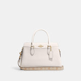 CH290-Darcie Carryall With Signature Canvas Detail-IM/Chalk
