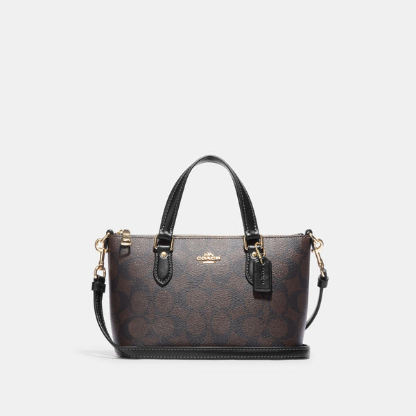 Mini Gallery Crossbody In Signature Canvas