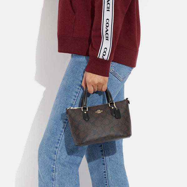 Mini Gallery Crossbody In Signature Canvas